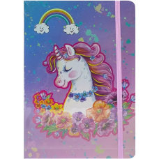 Блокнот на гумці COLOR-IT HC501-1 80 аркушів тверда палітурка