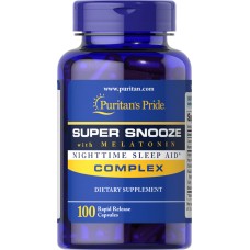 Super Snooze with Melatonin - 100 Capsules