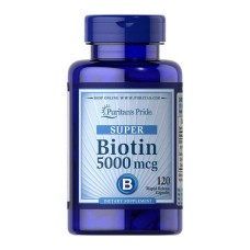 Biotin 5000 mcg - 120 caps