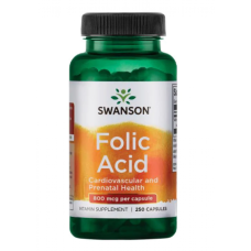 Folic Acid 800 mcg - 250 Caps