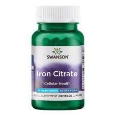 Iron Citrate 25mg - 60veg caps