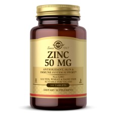 Zinc 50mg - 100 tabs