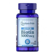 Biotin 5000 mcg - 60 caps