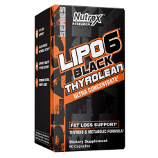 Lipo-6 Black Thyrolean - 60ct