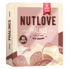 Nutlove Pralines - 100g White Cinamon