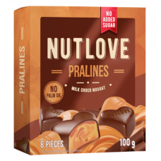 Nutlove Pralines - 100g Milk Chocolate Nufat