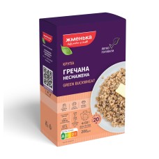 Крупа гречана несмажена Жменька в пакетиках для варіння 4 шт х 50 г