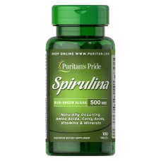 Spirulina 500mg - 100 tabs