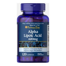 Alpha Lipoic 600mg - 30caps