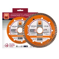 Диск алмазный 1A1R Turbo 125х2,2х8х22,2 мм UNIVERSAL