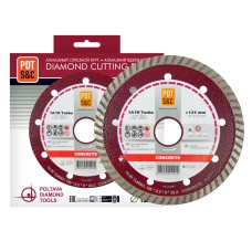 Диск алмазный 1A1R Turbo 125х2, 2х8х22, 2 мм CONCRETE