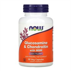 Glucosamine & Chondroitin with MSM - 90 vcaps