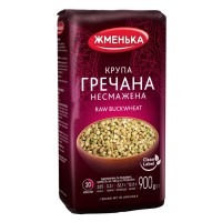 Крупа гречана необсмажена Преміум Жменька 900 г