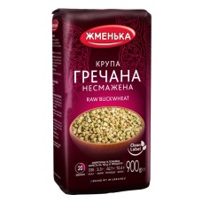 Крупа гречана необсмажена Преміум Жменька 900 г