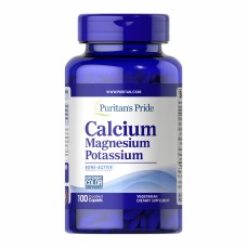 Calcium Magnesium and Potasium - 100 caps