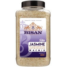 Рис длиннозернистый шлифованный Жасмин BISAN 800 г