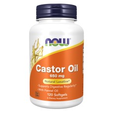 Castor Oil 650mg - 120 sgels