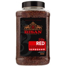 Рис довгозернистий нешліфований Червоний BISAN 800 г