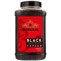 Рис довгозернистий нешліфований Чорний BISAN 750 г