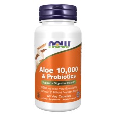 Aloe 10000 & Probiotics - 60 vcaps