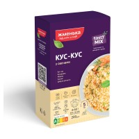 Кус-кус з овочами Жменька в пакетиках для варіння 2 шт * 100 г