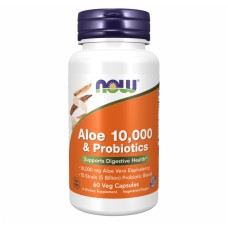 Aloe Vera 10000 & Probiotics - 60 vcaps