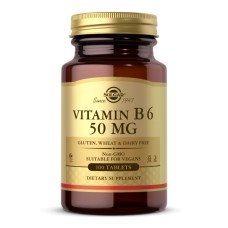 Vitamin B6 50mg - 100 tabs