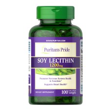 Soy Lecithin 1200 mg - 100 softgels