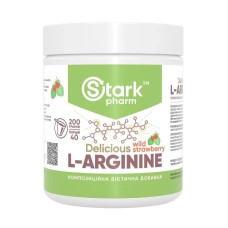 L-Arginine - 200g Strawberry Raspberry