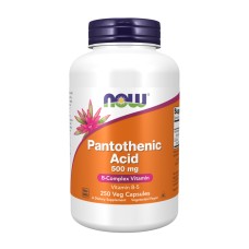 Pantothenic Acid 500 mg - 250 vcaps