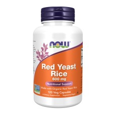 Red Yeast Rice 600mg - 120 vcaps