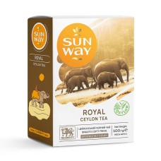 Чай черный россыпной "Royal Ceylon Black Tea" SUN WAY 100 г
