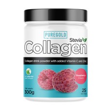 Collagen Stevia - 300g Raspberry