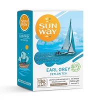 Чай чорний розсипний "Earl Grey Ceylon Black Tea" SUN WAY 100 г