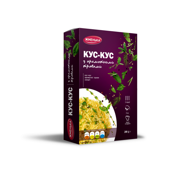 Кус-кус з ароматними травами Жменька 200 г
