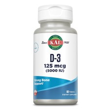 D-3 125mcg - 60 tabs