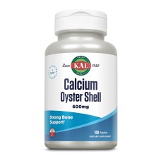 Calcium Oyster Shell 600mg - 100 tabs