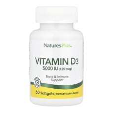 Vitamin D3 5000 IU - 60 softgels