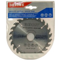 Диск пиляльний Зенит по дереву 125x22.2, ATB 24