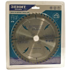 Диск пиляльний Зенит Профи по дереву 185x20/16, ATB 48
