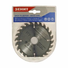 Диск пильний Зеніт по дереву 115x22.2, ATB 24