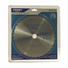 Диск пильный Зенит Профи по дереву 230x22.2, T 72