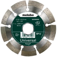 Алмазний відрізний круг Metabo SP-U Universal, 115x22,23 мм