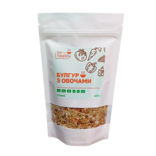 Булгур з овочами BE HEALTHY FOOD 275 г