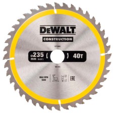 Пильний диск DeWALT DT1955, 235х30 мм