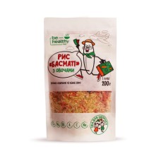Рис Басмати с овощами BE HEALTHY FOOD 200 г
