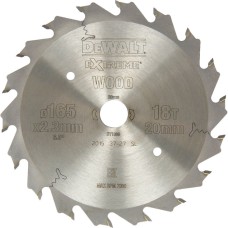 Пильний диск DeWALT DT1089, 165х20 мм