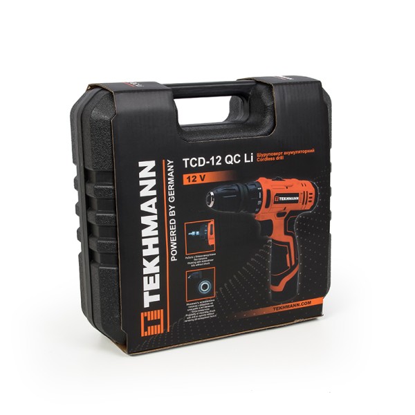 Шуруповерт акумуляторний TCD-12 QC Li