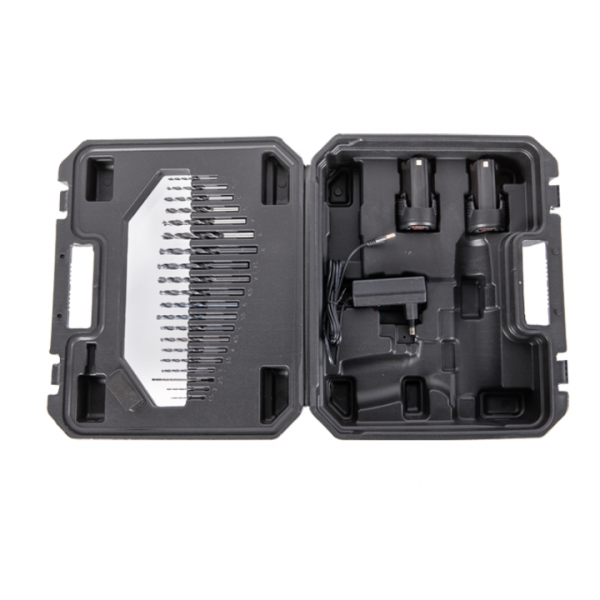 Шуруповерт акумуляторний Tekhmann TCD-12 S2 BS Kit
