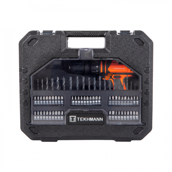 Шуруповерт акумуляторний Tekhmann TCD-12 S2 BS Kit